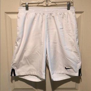 Nike White Tennis Shorts